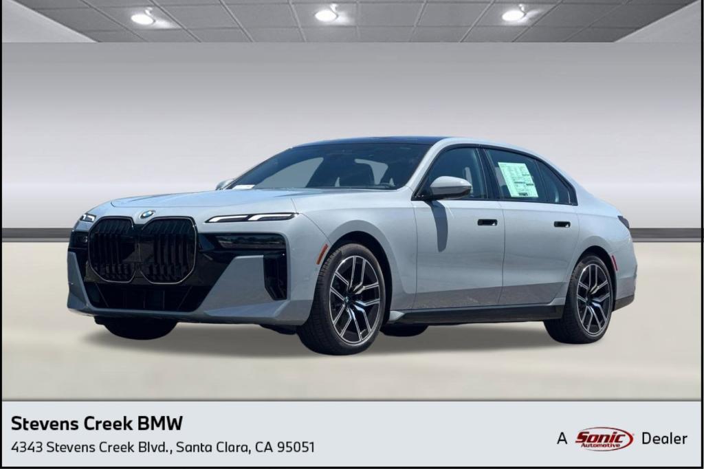 new 2025 BMW 740 car, priced at $107,975