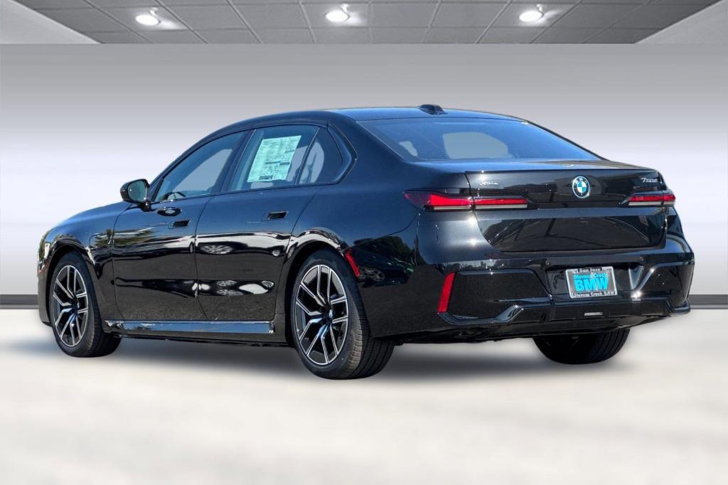 new 2025 BMW 750e car, priced at $124,605