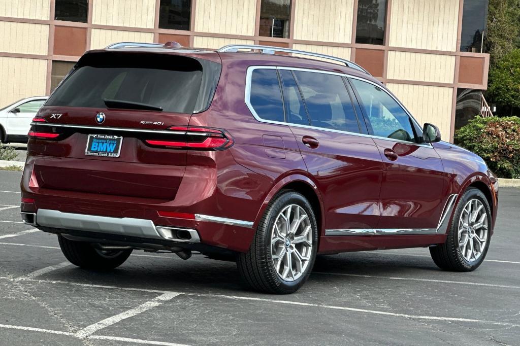 new 2025 BMW X7 car, priced at $92,700