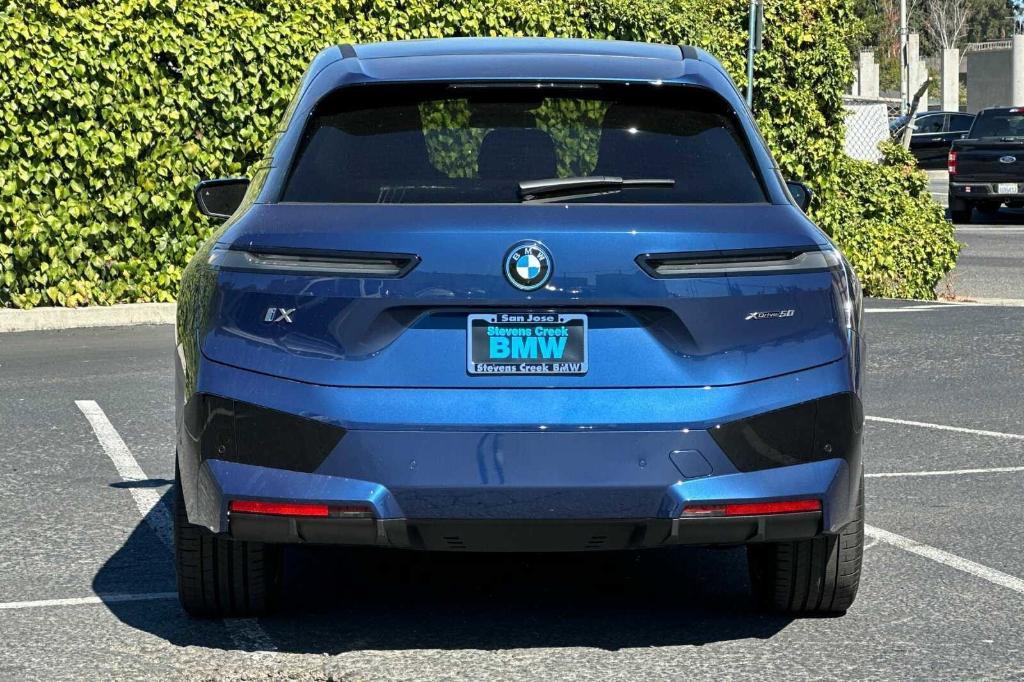 new 2025 BMW iX car, priced at $97,750