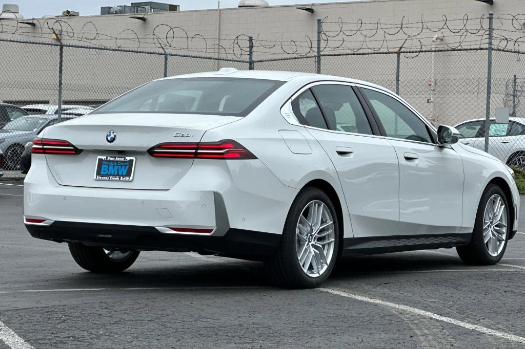 new 2025 BMW 530 car, priced at $65,655