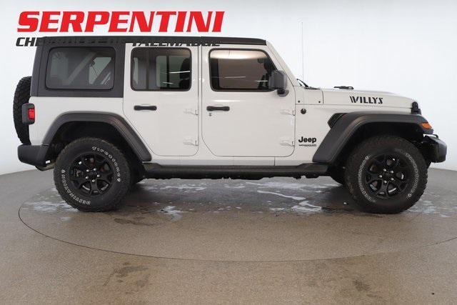 used 2020 Jeep Wrangler Unlimited car, priced at $30,000