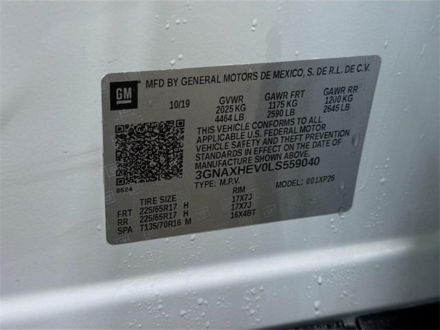 used 2020 Chevrolet Equinox car, priced at $16,470