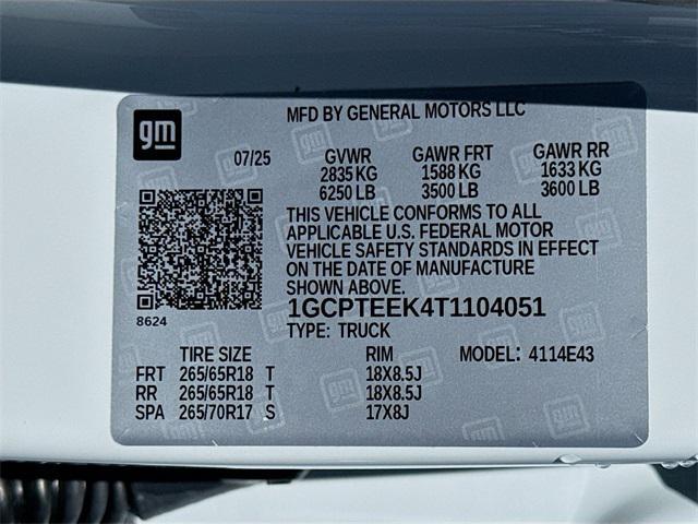 new 2026 Chevrolet Colorado car, priced at $41,183