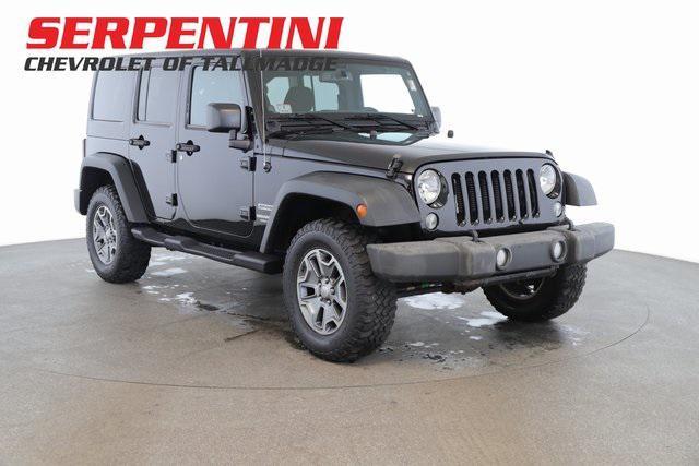 used 2014 Jeep Wrangler Unlimited car, priced at $19,500