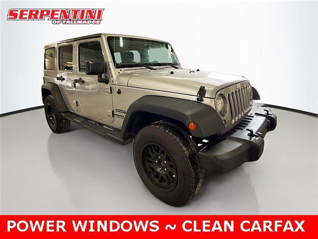 used 2015 Jeep Wrangler Unlimited car, priced at $17,725