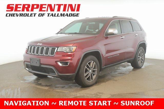 used 2017 Jeep Grand Cherokee car, priced at $15,000