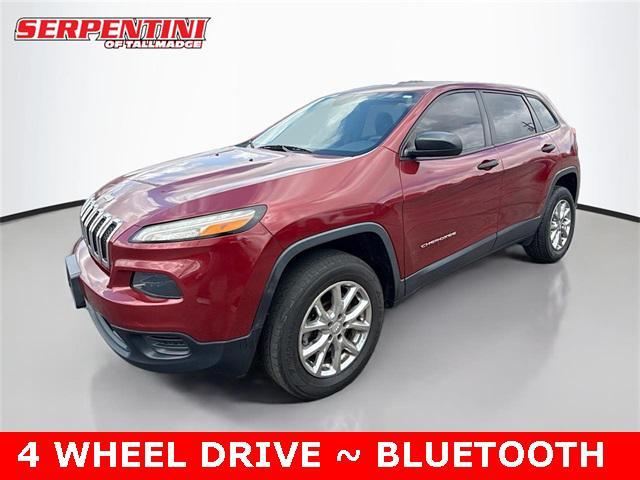 used 2017 Jeep Cherokee car, priced at $13,750