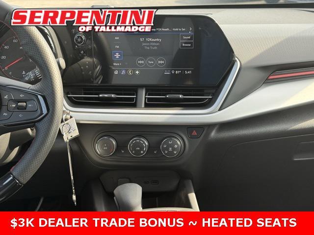 new 2025 Chevrolet Trax car, priced at $21,402