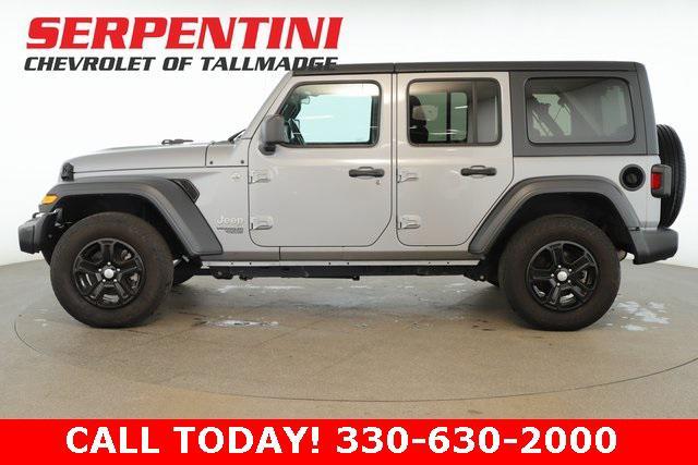 used 2018 Jeep Wrangler Unlimited car, priced at $23,410