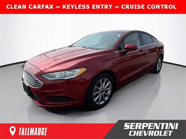 used 2017 Ford Fusion car, priced at $9,495