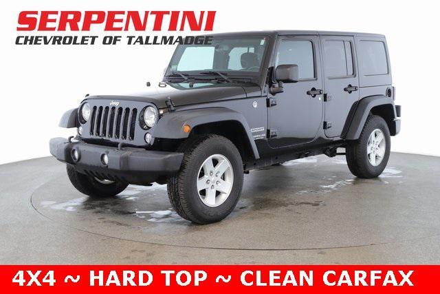 used 2017 Jeep Wrangler Unlimited car, priced at $19,198