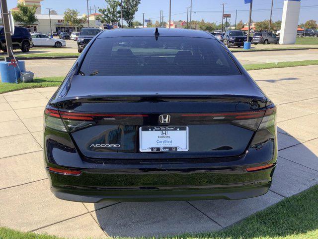 used 2024 Honda Accord car, priced at $28,166