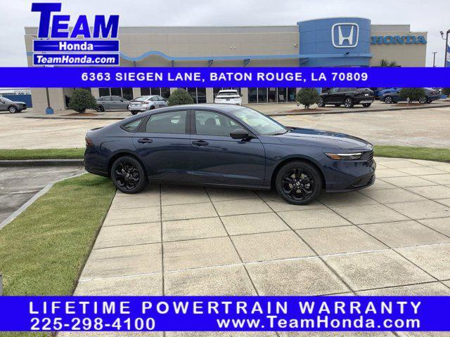 new 2025 Honda Accord car, priced at $31,710