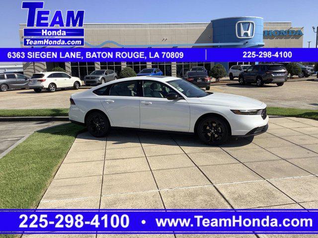 new 2025 Honda Accord car, priced at $32,165