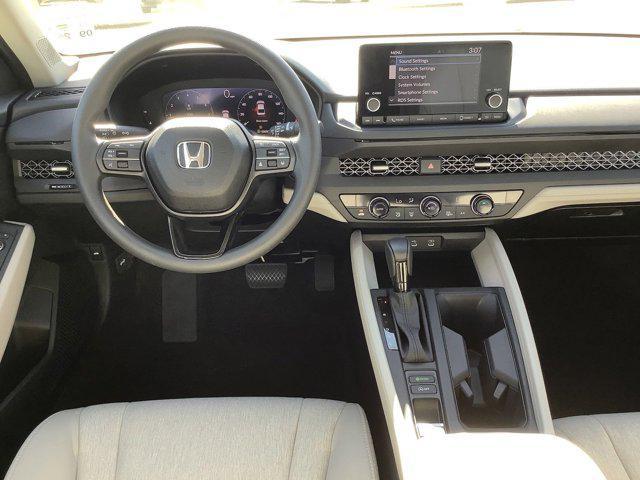 new 2025 Honda Accord car, priced at $32,165