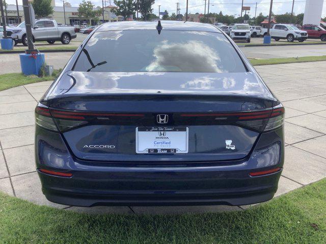 used 2024 Honda Accord car, priced at $28,266