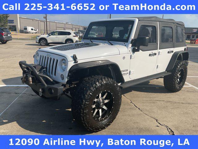 used 2016 Jeep Wrangler Unlimited car, priced at $20,733