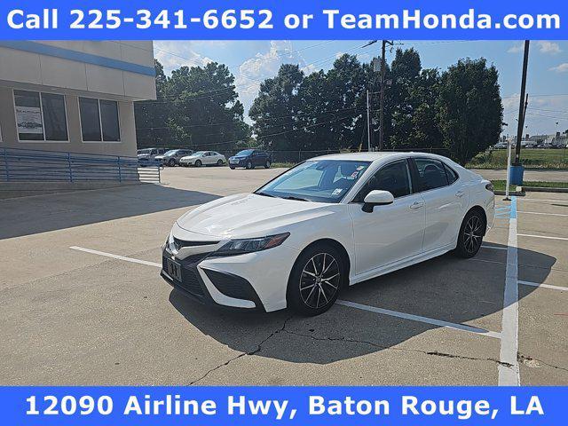 used 2021 Toyota Camry car, priced at $21,833