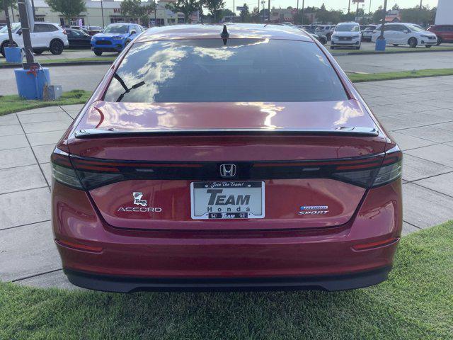 used 2024 Honda Accord Hybrid car, priced at $27,866