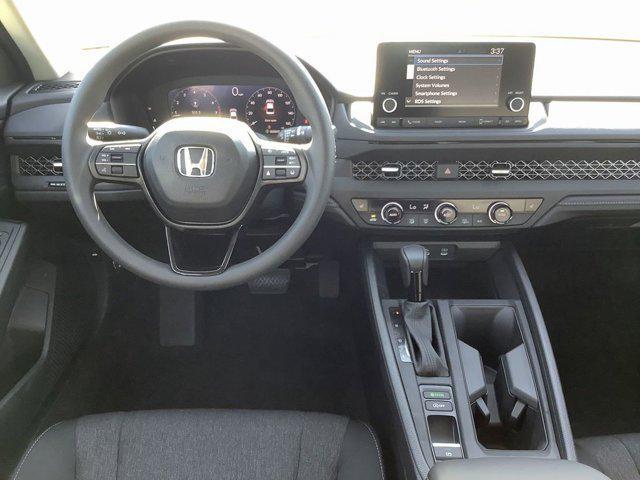 new 2025 Honda Accord car, priced at $31,710