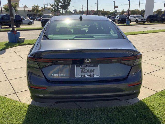 new 2025 Honda Accord car, priced at $31,710