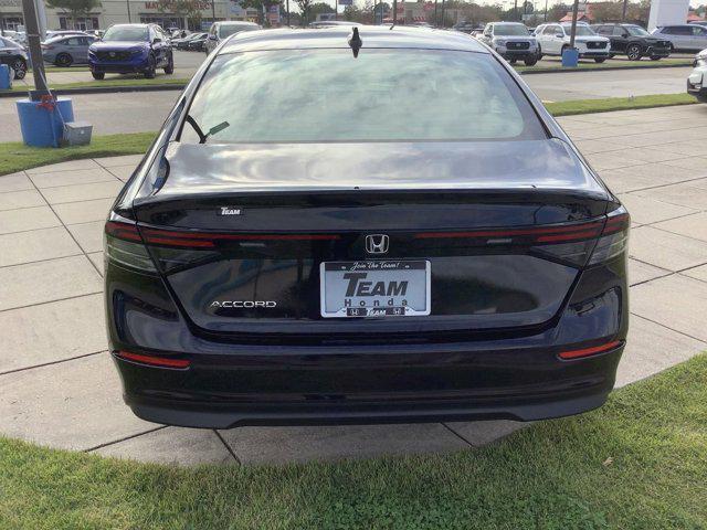 new 2025 Honda Accord car, priced at $31,710