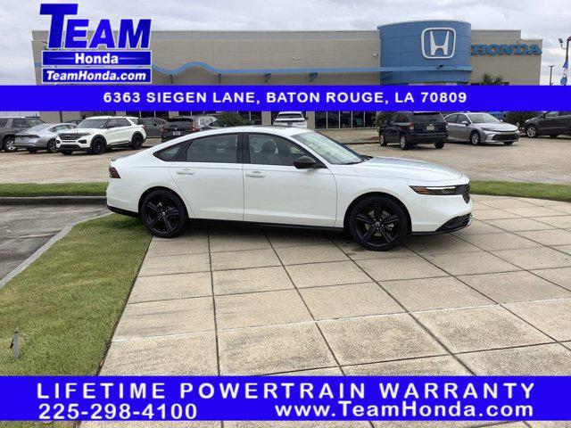 new 2025 Honda Accord Hybrid car, priced at $36,980