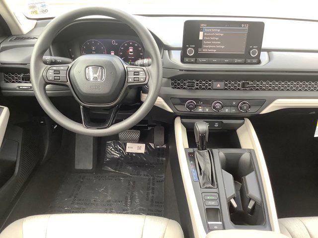 new 2025 Honda Accord car, priced at $29,900