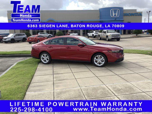 new 2025 Honda Accord car, priced at $29,900
