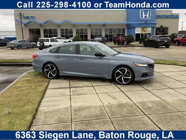 used 2022 Honda Accord Hybrid car, priced at $27,866