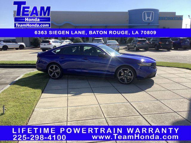new 2025 Honda Accord Hybrid car, priced at $35,305