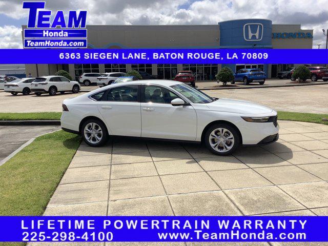 new 2025 Honda Accord car, priced at $29,900