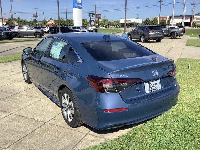 used 2025 Honda Civic car, priced at $22,366