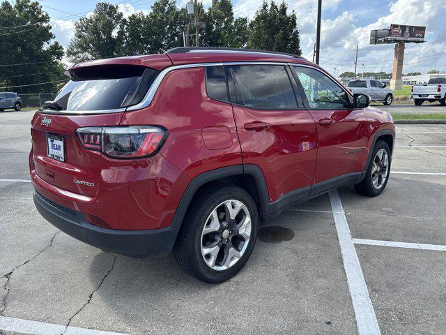 used 2021 Jeep Compass car, priced at $18,733