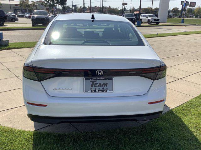 new 2025 Honda Accord car, priced at $32,210