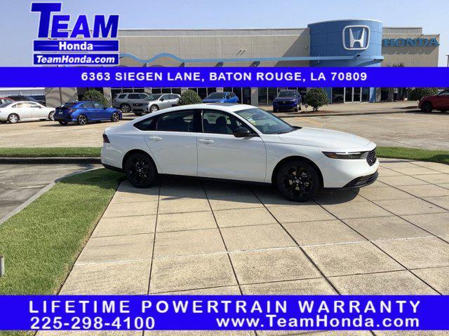 new 2025 Honda Accord car, priced at $32,210