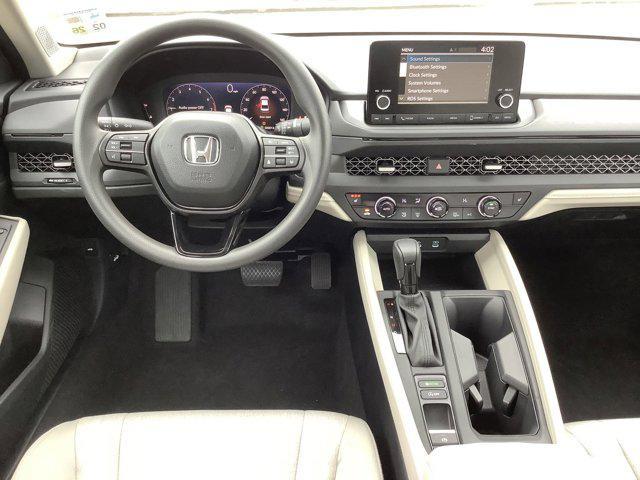 new 2025 Honda Accord car, priced at $32,165