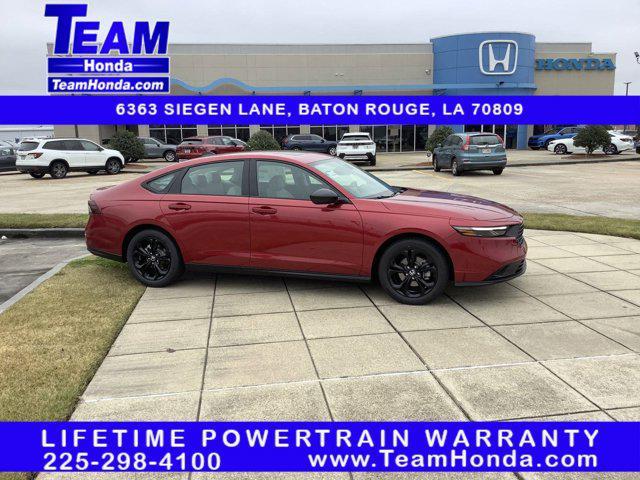 new 2025 Honda Accord car, priced at $32,165