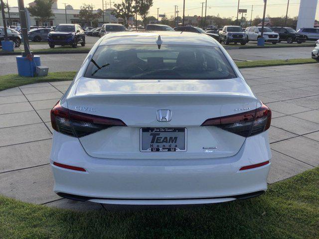 new 2025 Honda Civic Hybrid car, priced at $30,555