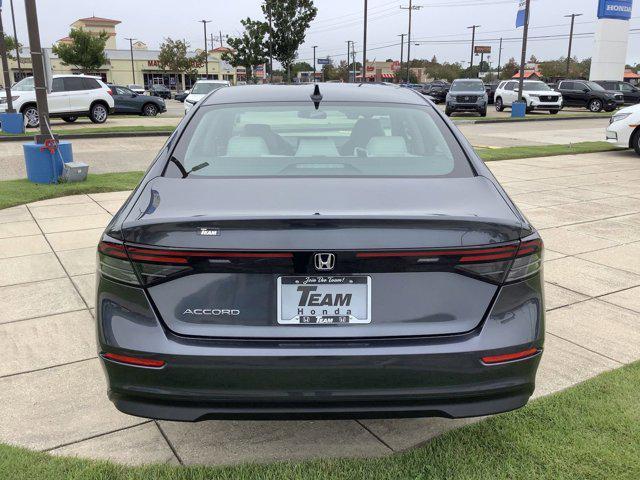 new 2025 Honda Accord car, priced at $29,445