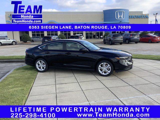 new 2025 Honda Accord car, priced at $29,445