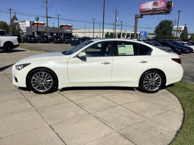 used 2021 INFINITI Q50 car, priced at $25,766