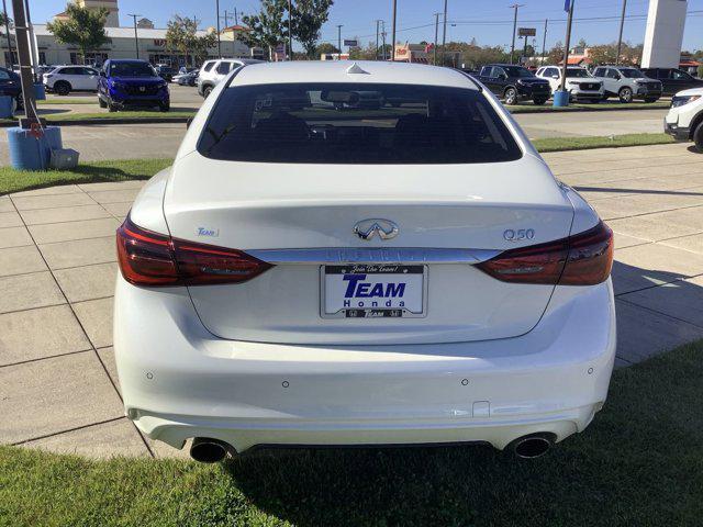 used 2021 INFINITI Q50 car, priced at $25,766