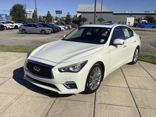 used 2021 INFINITI Q50 car, priced at $25,766