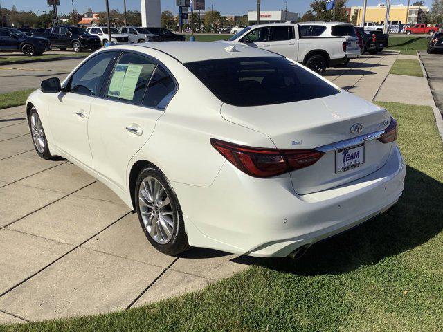 used 2021 INFINITI Q50 car, priced at $25,766