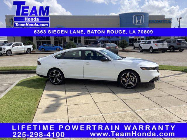 new 2025 Honda Accord Hybrid car, priced at $35,260
