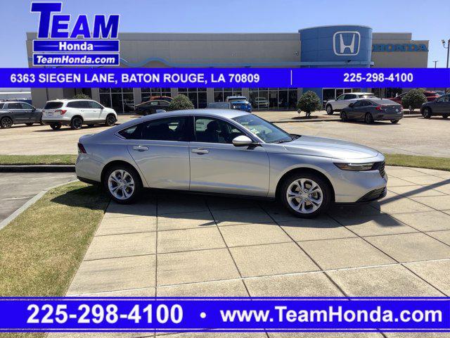 new 2025 Honda Accord car, priced at $29,445