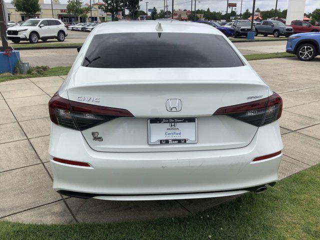 used 2025 Honda Civic car, priced at $26,766