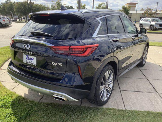 used 2021 INFINITI QX50 car, priced at $30,266